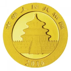 China Panda 30 Gramm Gold 2016