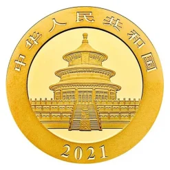 China Panda 30 Gramm Gold 2021