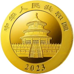 China Panda 30 Gramm Gold 2023