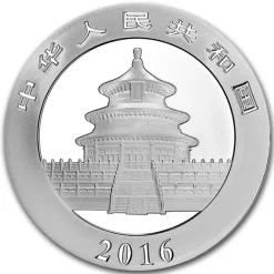 China Panda 30 Gramm Silber 2016*