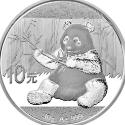 China Panda 30 Gramm Silber 2017*