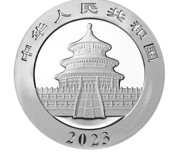 China Panda 30 Gramm Silber 2023*