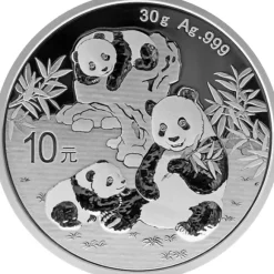 China Panda 30 Gramm Silber 2025*