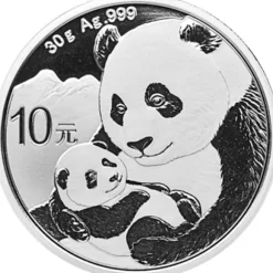 China Panda 30 Gramm Silber 2019*