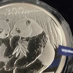China Panda 1 KG Silber Proof 2009 + Box + COA *