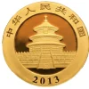 China Panda 1/2 Oz Gold 2013