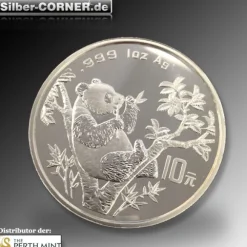 China Panda 1995 1 Oz Silber*
