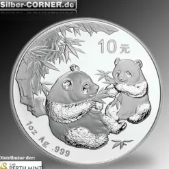 China Panda 1 Oz Silber 2006*