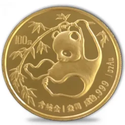 China Panda 1 Unze Gold 1985