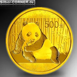 China Panda 1 Unze Gold 2015