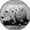 China Panda 1 Unze Silber 2010*