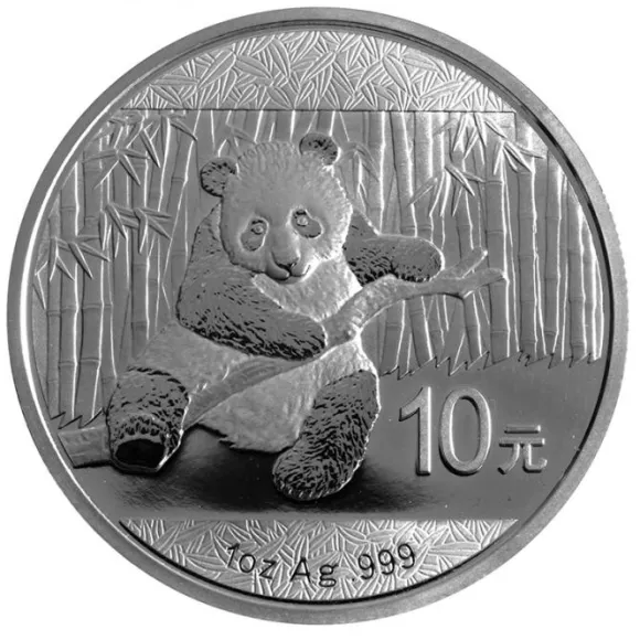 China Panda 1 Unze Silber 2014 *