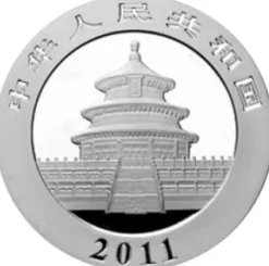 China Panda 1 Unze Silber 2011*