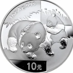 China Panda 1 Unze Silber 2008*