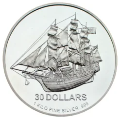 Cook Island Bounty 1 KG Silber verschiedene Jahrgänge B-Ware *