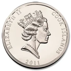 Cook Island Hase 20 Oz Silber 2011*