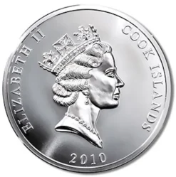 Cook Island Tiger 20 Oz Silber 2010*