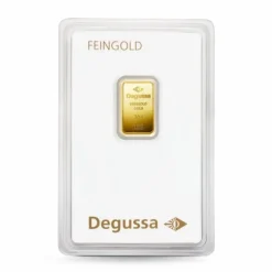 Degussa 2,5 Gramm Goldbarren