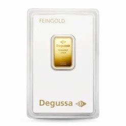 Degussa 5 Gramm Goldbarren