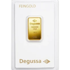 Degussa 10 Gramm Goldbarren