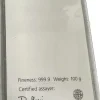 Degussa 100 Gramm Goldbarren gegossen