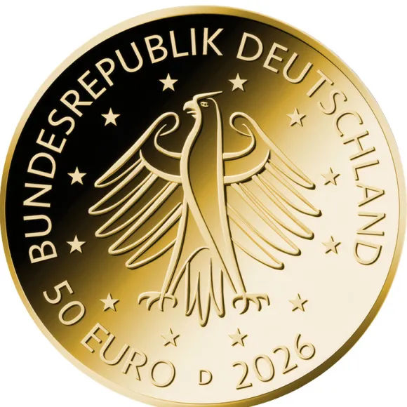 Deutsches Handwerk - Gestaltung - 50 Euro Goldmünze 2026
