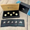 Discover Australia Set 5 x 1/10 Oz Gold Proof 2008