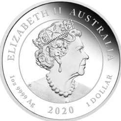 Discovery Endeavour 1770-2020 1 Unze Silber Proof + Box +COA*