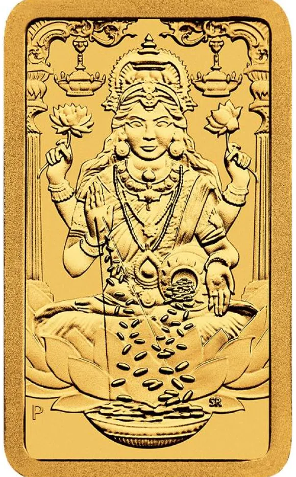 Diwali 5 Gramm Goldbarren Perth Mint