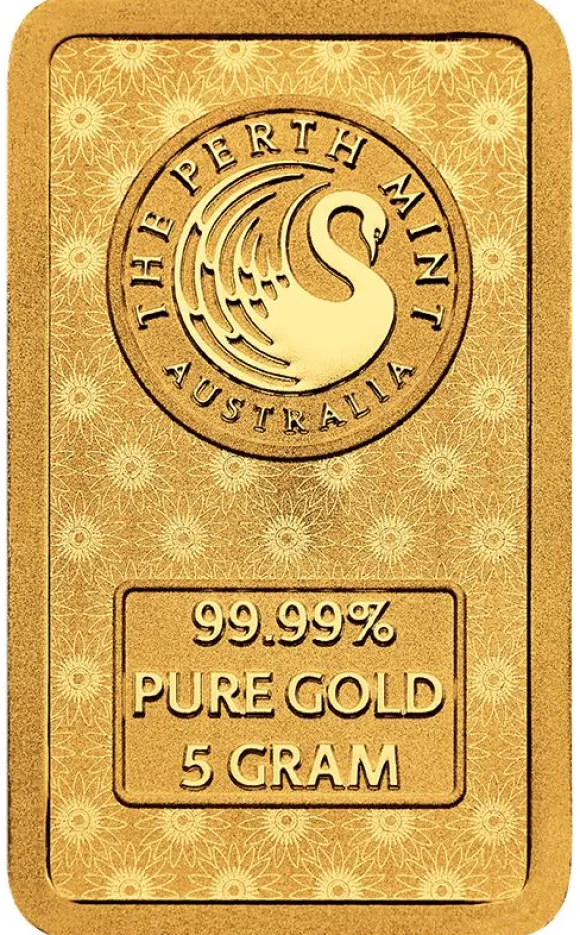Diwali 5 Gramm Goldbarren Perth Mint
