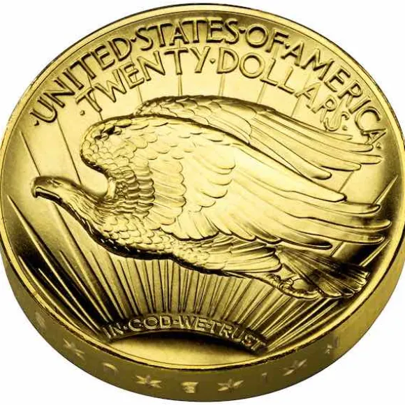 Double Eagle 1 Oz Gold Ultra High Relief 2009 +Box +COA*
