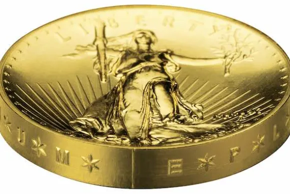 Double Eagle 1 Oz Gold Ultra High Relief 2009 +Box +COA*