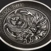 Drache & Tiger High Relief 2 KG Silber 2022 + Box +Zertifikat*
