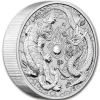 Dragon & Tiger 10 Unzen Silber 2020 - Myths & Legends*
