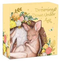 Dreaming Down Under - Kangaroo - 1/2 Unze Silber 2021 Proof + Box + COA*