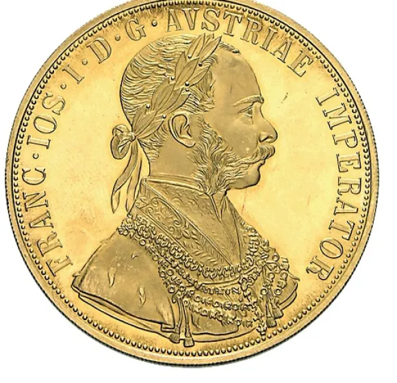 4 Dukaten Goldmünze (Österreich)