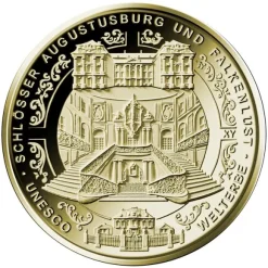 100 Euro - Brühl - Goldmünze 2018 +Box+Zertifikat
