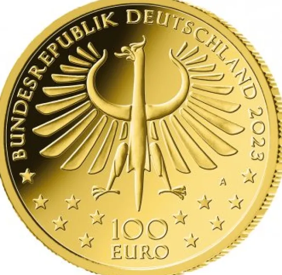 100 Euro - Faust - Goldmünze 2023 + Box + Zertifikat