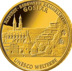 100 Euro - Goslar - Goldmünze 2008 +Box +COA