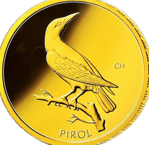 20 Euro - Heimische Vögel - Pirol - 1/8 Unze Gold 2017