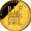 100 Euro - Quedlinburg - Goldmünze 2003 Unesco Weltkulturerbe