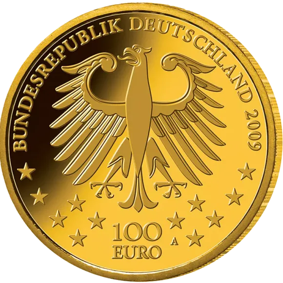 100 Euro - Trier - Goldmünze 2009 + Box + COA