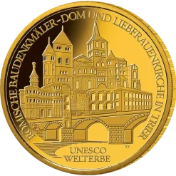 100 Euro - Trier - Goldmünze 2009 + Box + COA