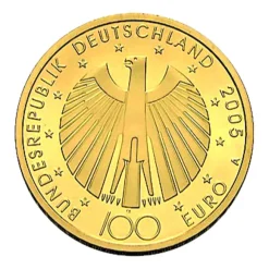 100 Euro - Weltmeisterschaft Fußball - 2005 +Box +COA