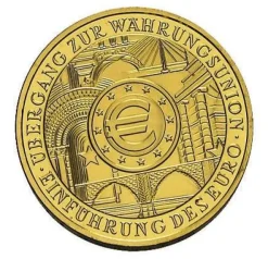 200 Euro Währungsunion 1 Unze Gold 2002