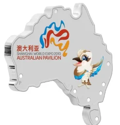 Expo Kookaburra 1 Unze Shaped Coin 2010*