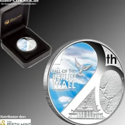 Fall of the Berlin Wall 1 Oz Silber Proof 2009*