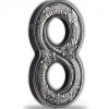 Figure Eight - Dragon - 2 Oz Silber Antik finish 2018 *