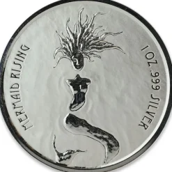 Fiji Mermaid Rising 1 Unze Silber 2018*