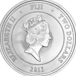 Fiji Taku Schildkröte 1 Oz Silber 2011*